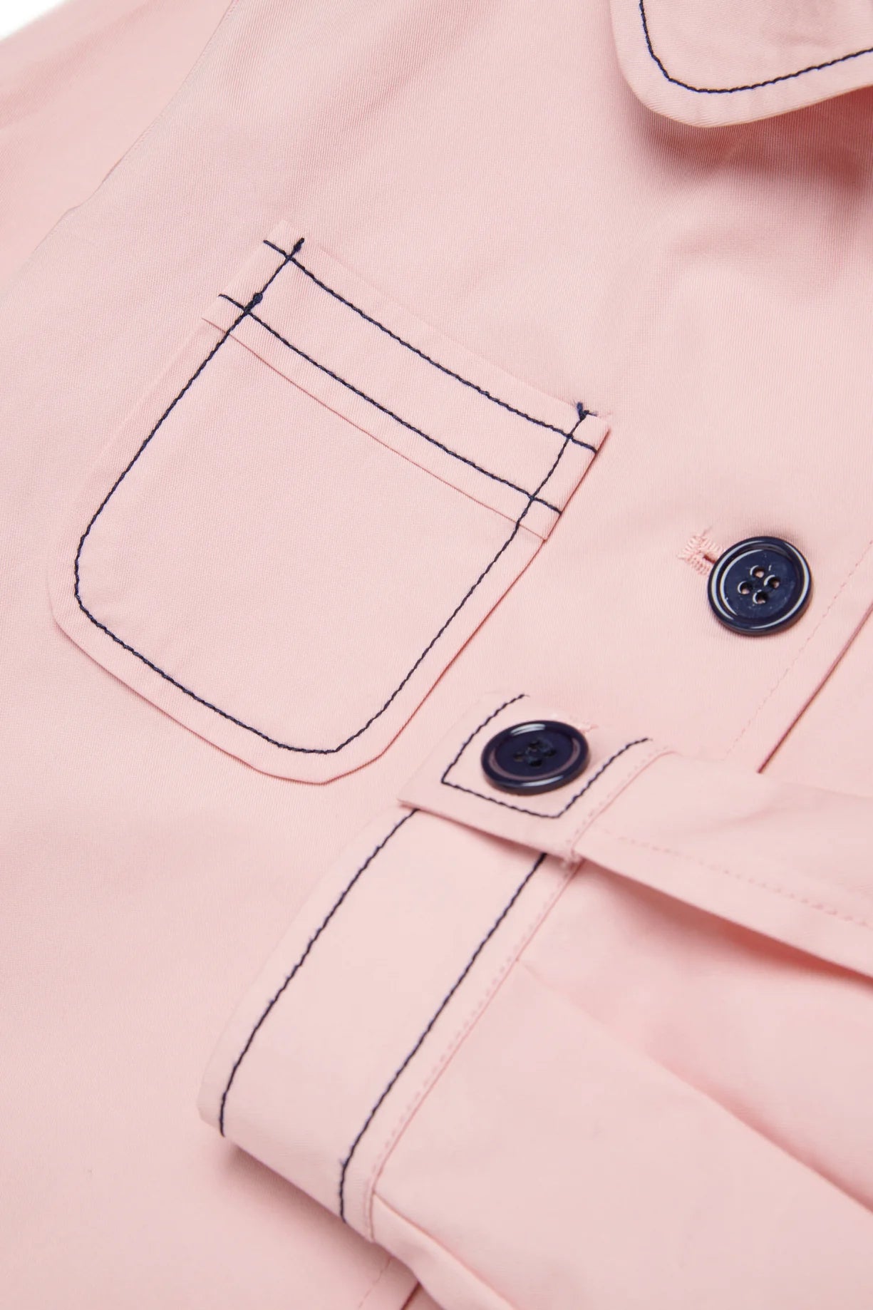 GIACCA ROSA CON BOTTONI E LOGO NERO MARNI - Angel Luxury