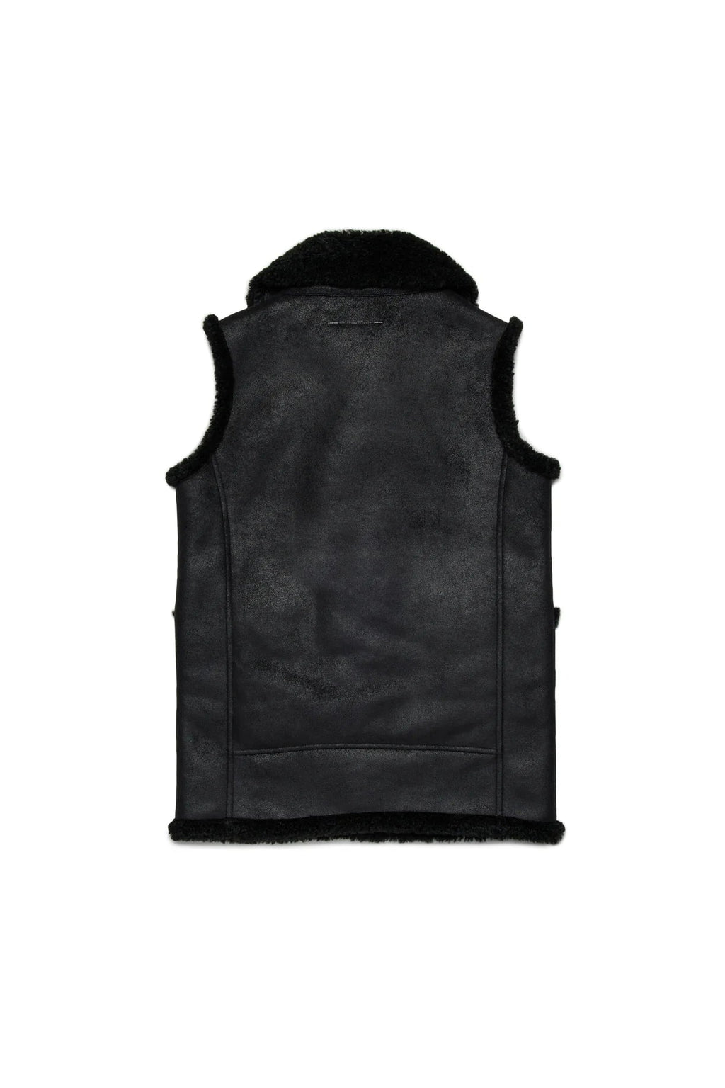GILET MONTONE NERO MAISON MARGIELA - Angel Luxury
