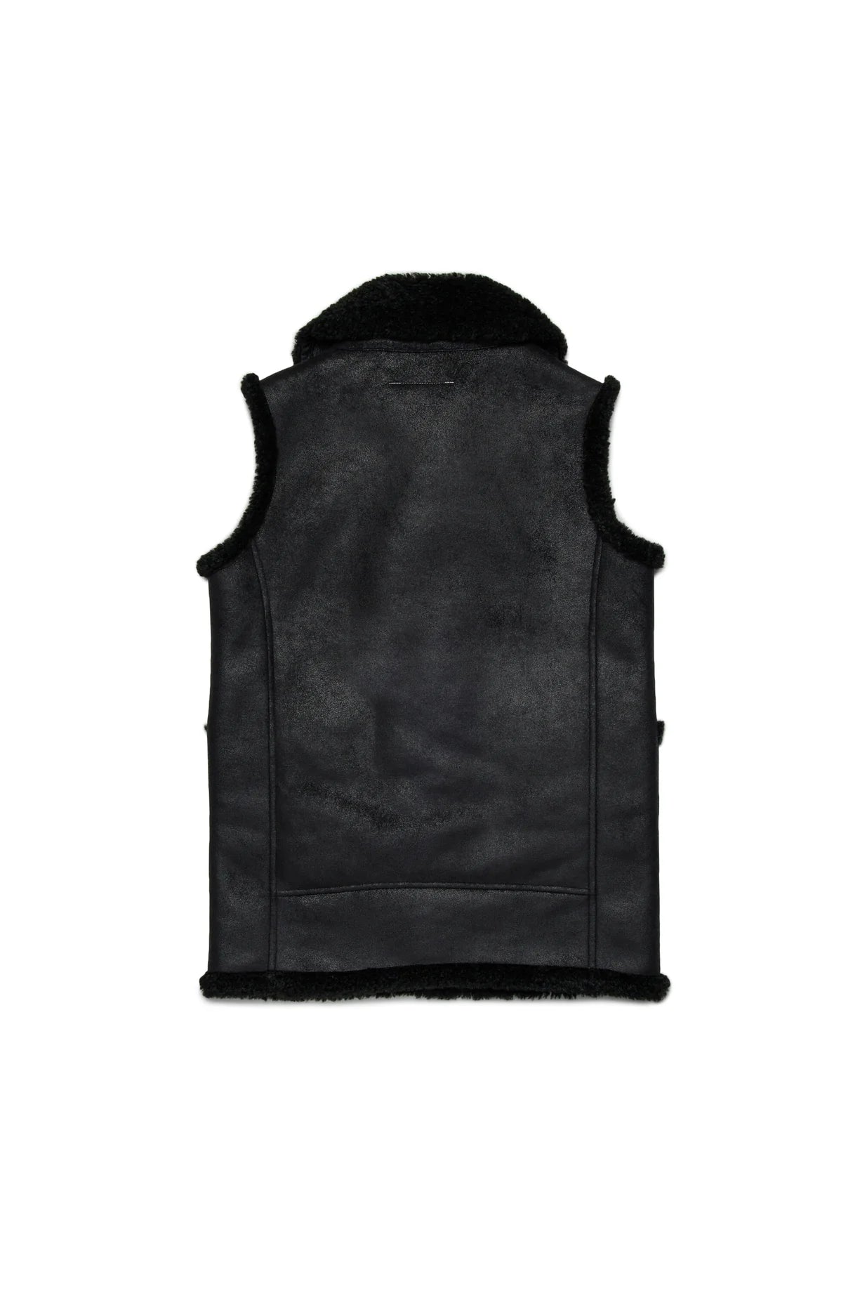 GILET MONTONE NERO MAISON MARGIELA - Angel Luxury
