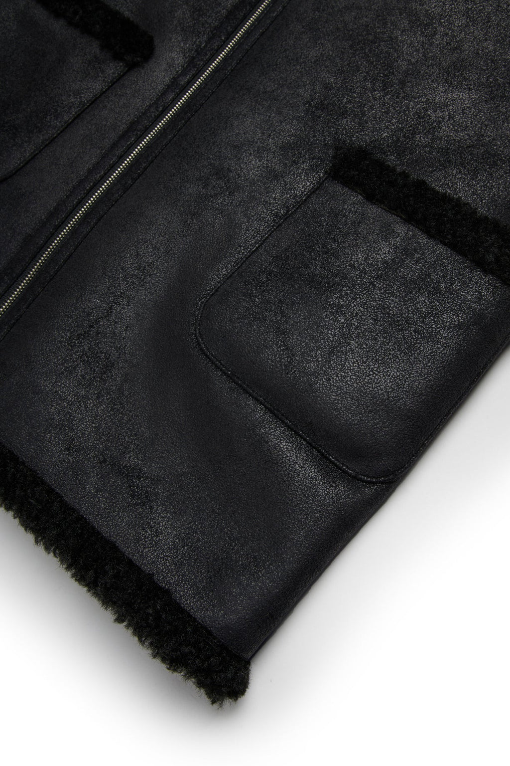 GILET MONTONE NERO MAISON MARGIELA - Angel Luxury