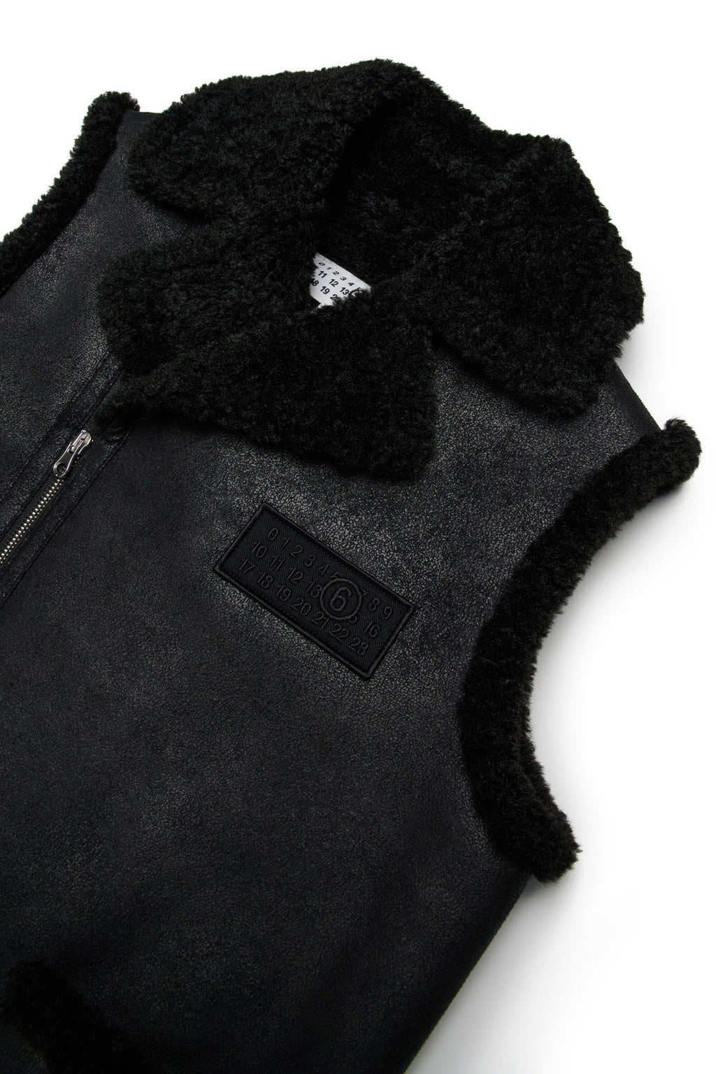 GILET MONTONE NERO MAISON MARGIELA - Angel Luxury
