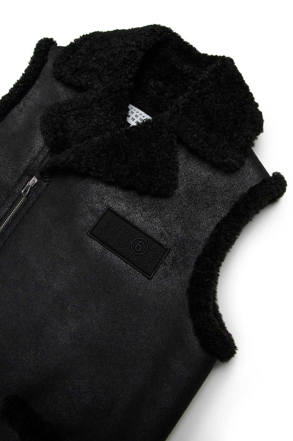 GILET MONTONE NERO MAISON MARGIELA - Angel Luxury