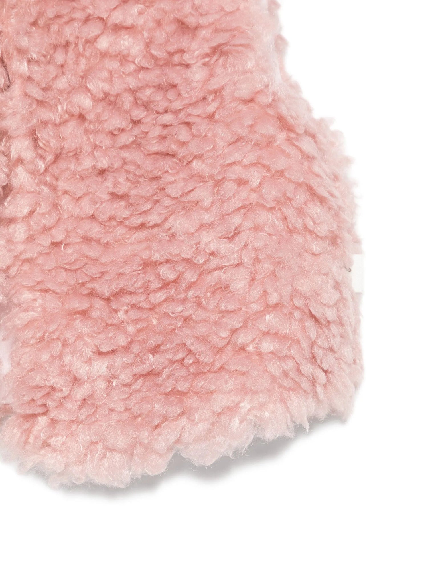 GILET PER NEONATA IN PILE ROSA TEDDY&MINOU - Angel Luxury
