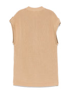 GILET SABBIA CON CIAPPE PINKO - Angel Luxury