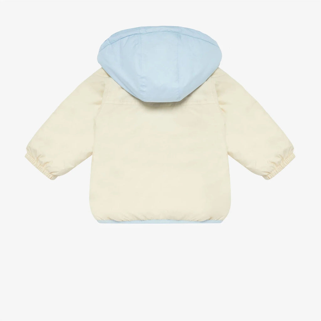 GIUBBINO BEIGE - AZZURRO ORSETTO K - WAY - Angel Luxury