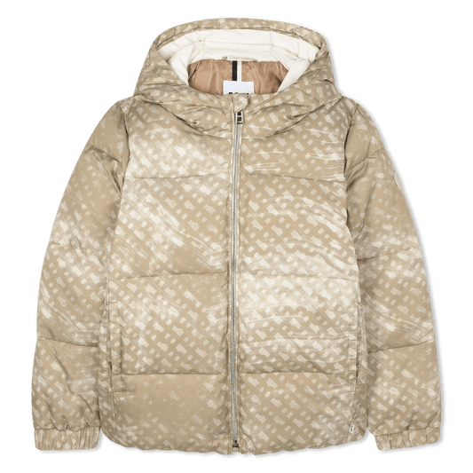 GIUBBINO BEIGE MONOGRAMMA "B" HUGO BOSS - Angel Luxury