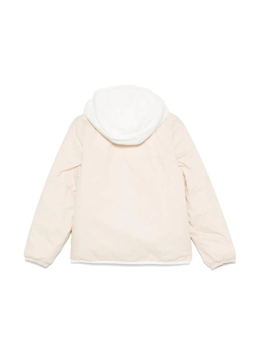 GIUBBINO BICOLORE CORTO ECRU/BIANCA K - WAY - Angel Luxury