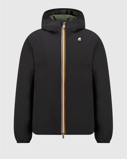GIUBBINO BLACK GREY K - WAY - Angel Luxury