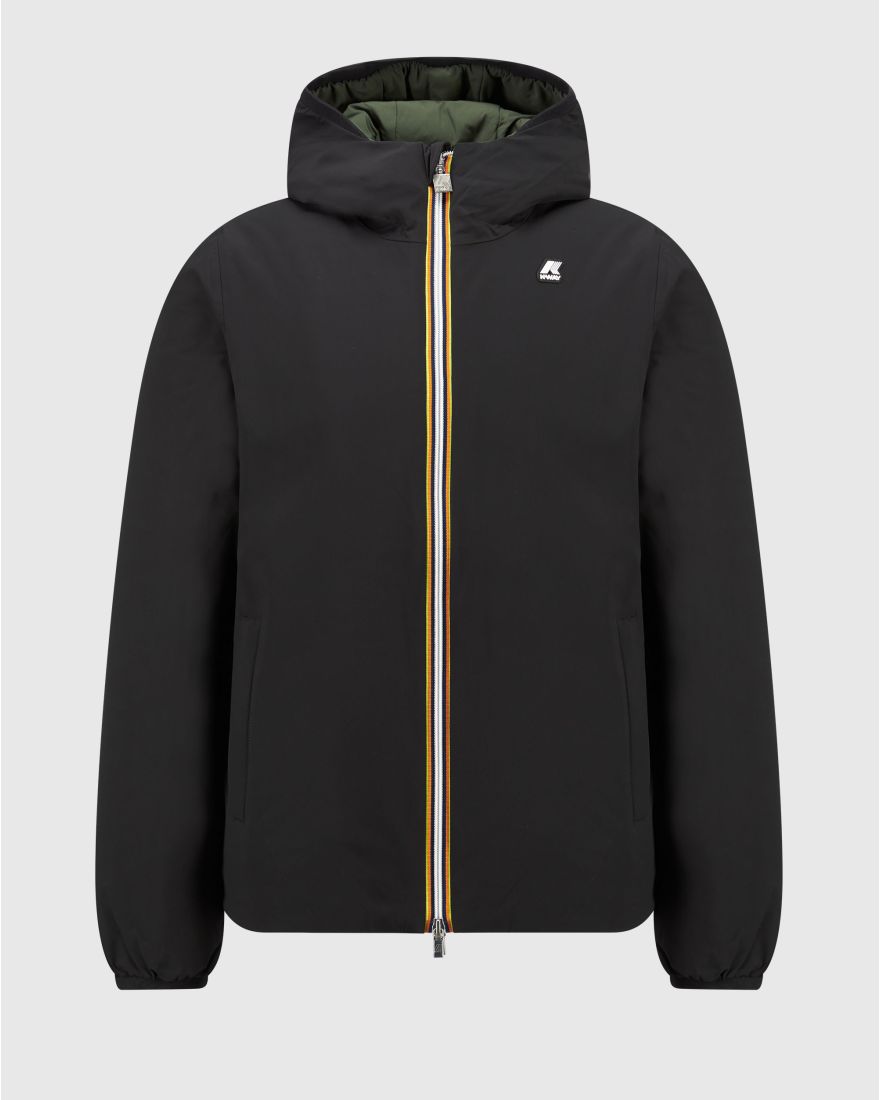 GIUBBINO BLACK GREY K - WAY - Angel Luxury