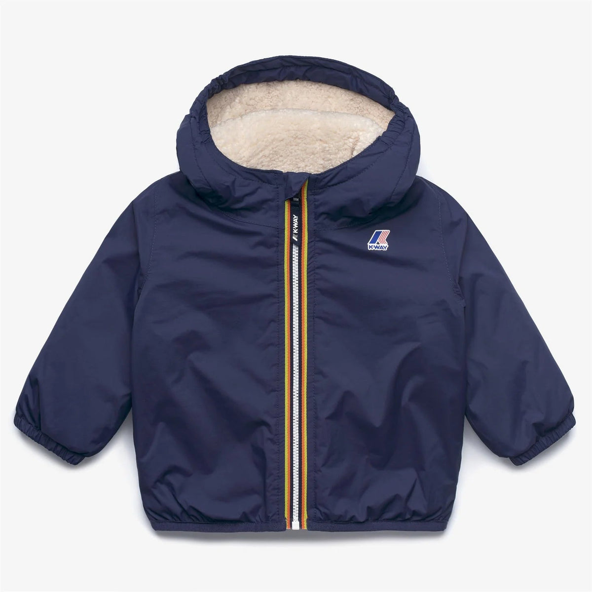 GIUBBINO BLU TEDDY K - WAY - Angel Luxury