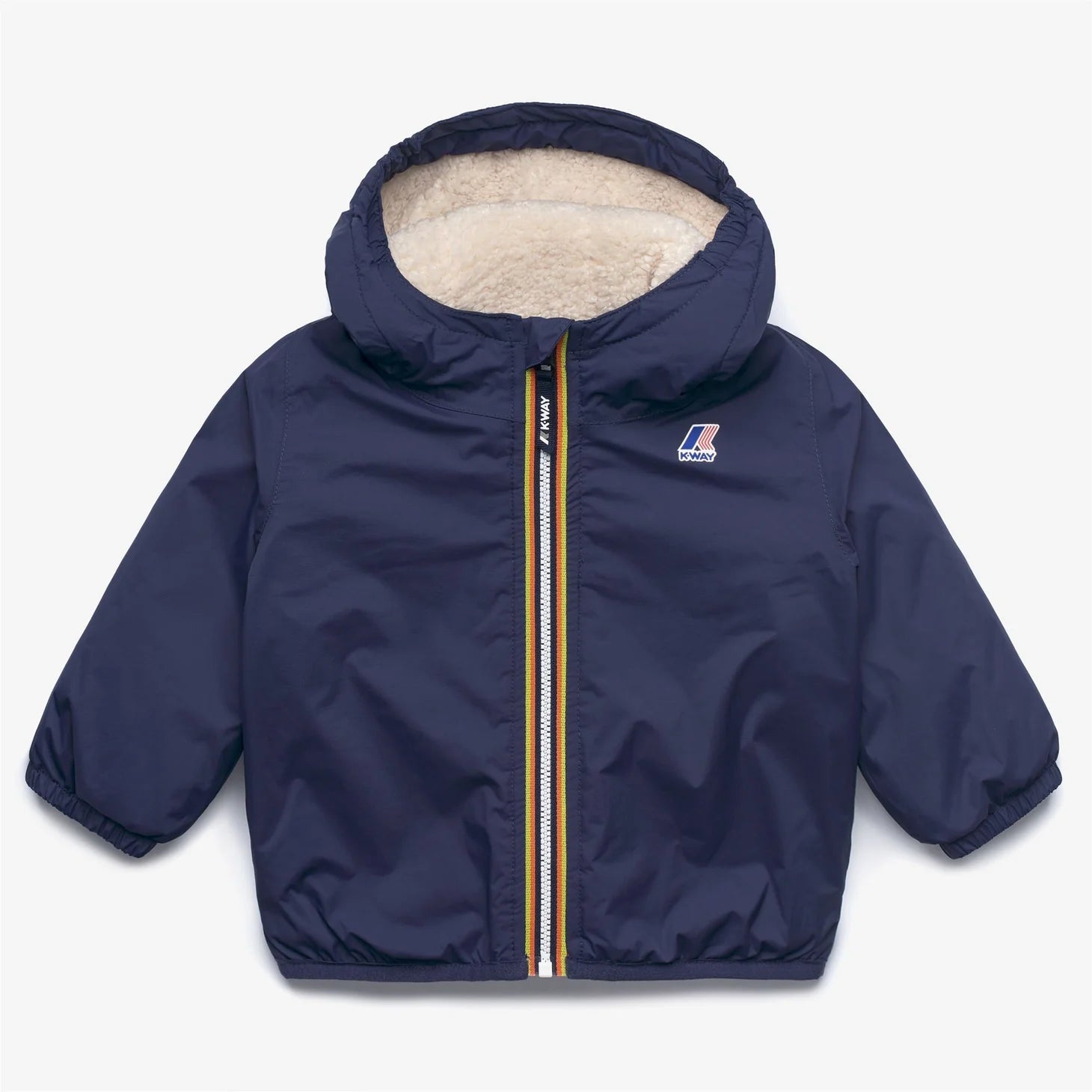 GIUBBINO BLU TEDDY K - WAY - Angel Luxury
