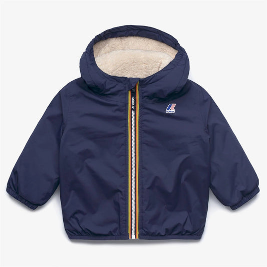 GIUBBINO BLU TEDDY K - WAY - Angel Luxury