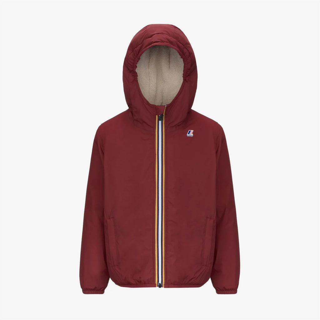 GIUBBINO BORDEAUX TEDDY K - WAY - Angel Luxury