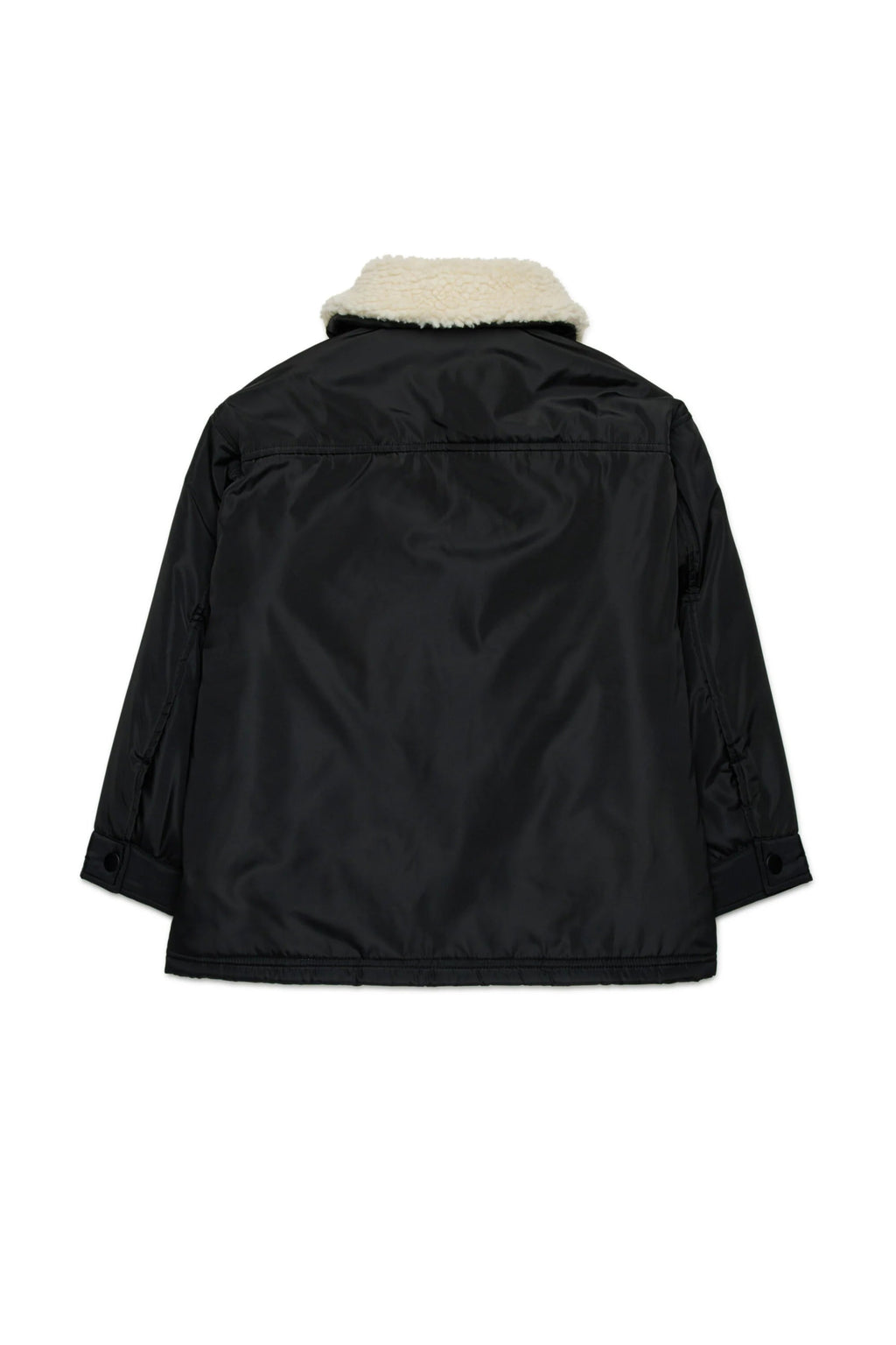 GIUBBINO CON TEDDY NERO N21 - Angel Luxury