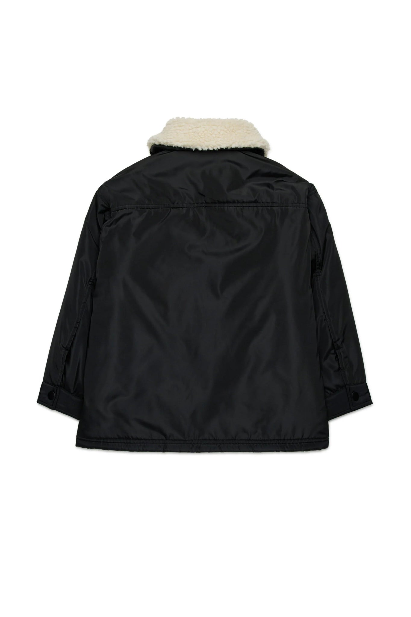 GIUBBINO CON TEDDY NERO N21 - Angel Luxury