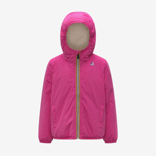 GIUBBINO FUCSIA ORSETTO K - WAY - Angel Luxury