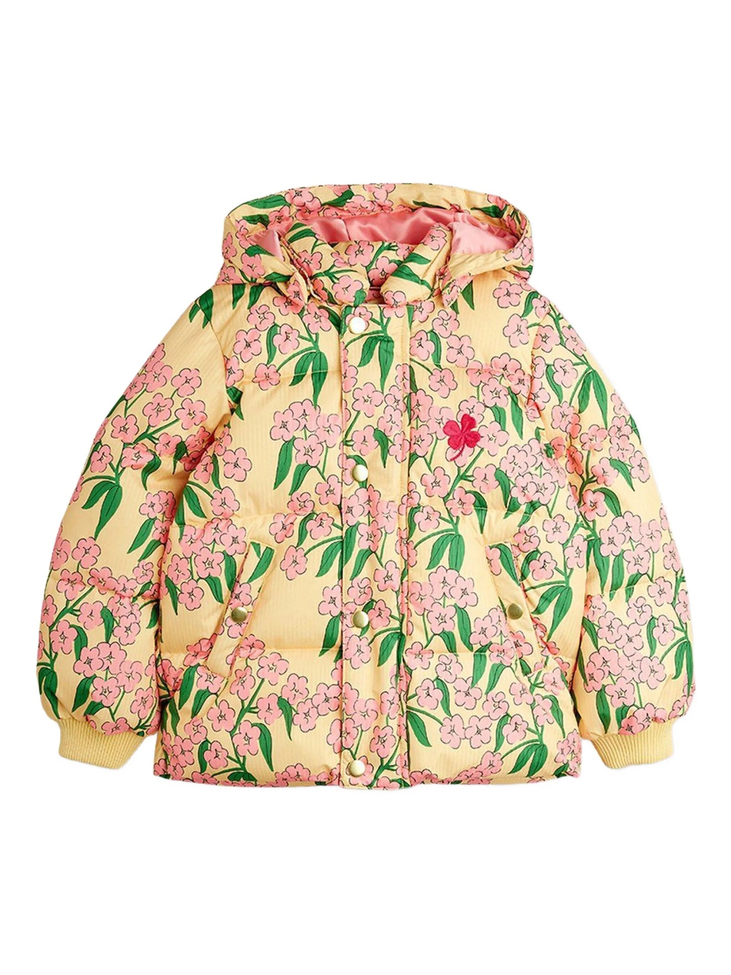 GIUBBINO GIALLO FLOREALE MINI RODINI - Angel Luxury