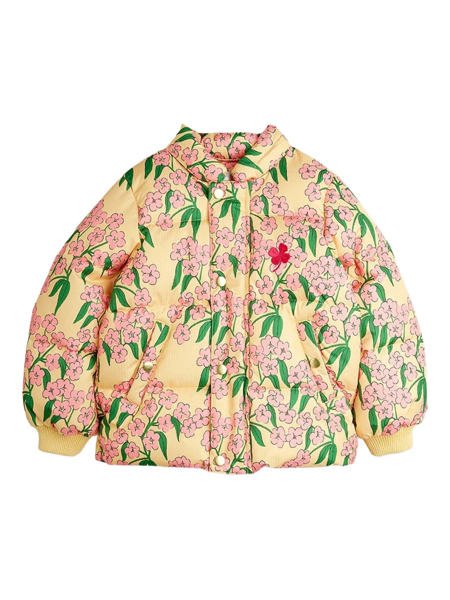 GIUBBINO GIALLO FLOREALE MINI RODINI - Angel Luxury