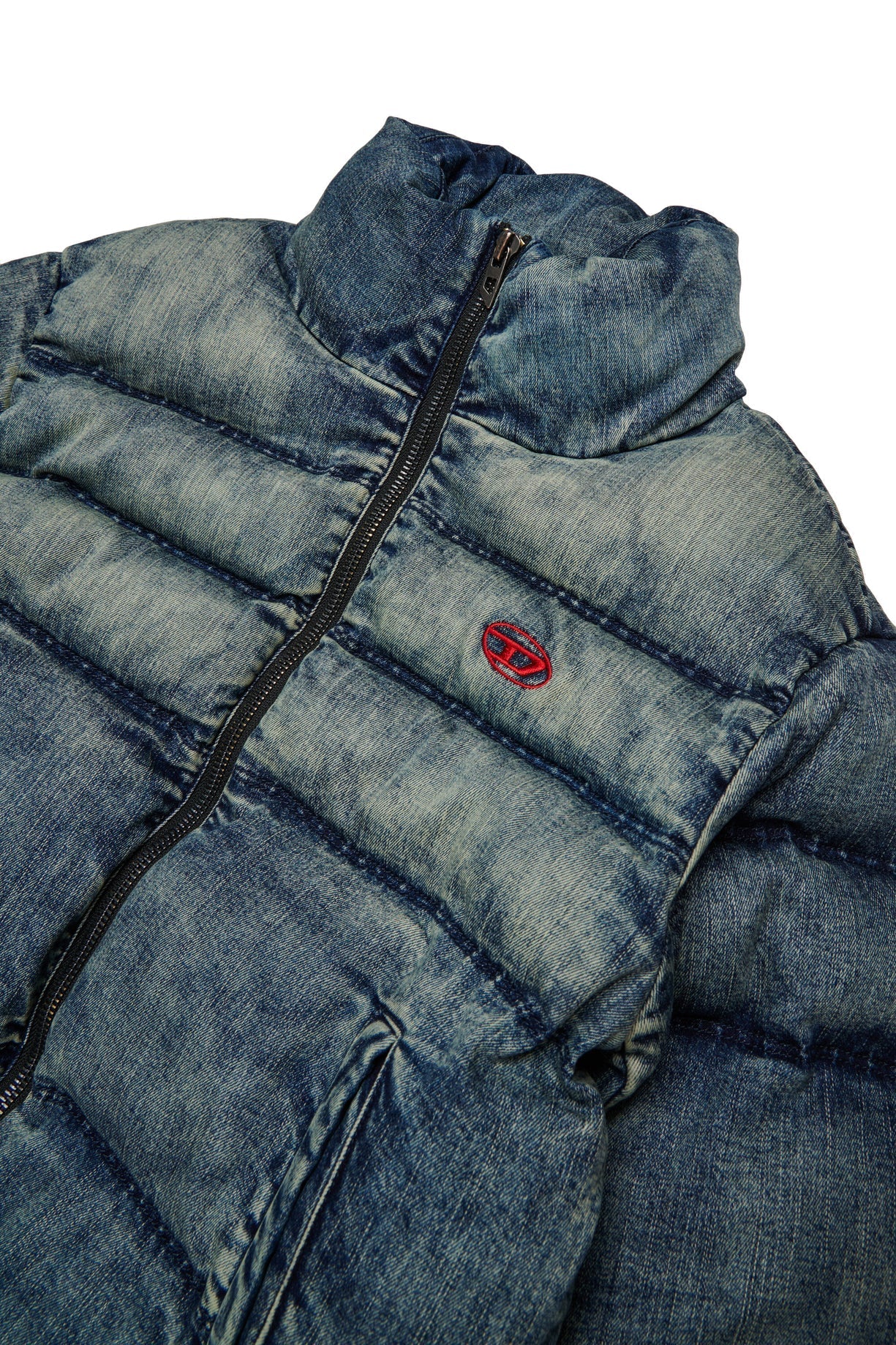 GIUBBINO IN DENIM EFFETTO SFUMATO DIESEL - Angel Luxury