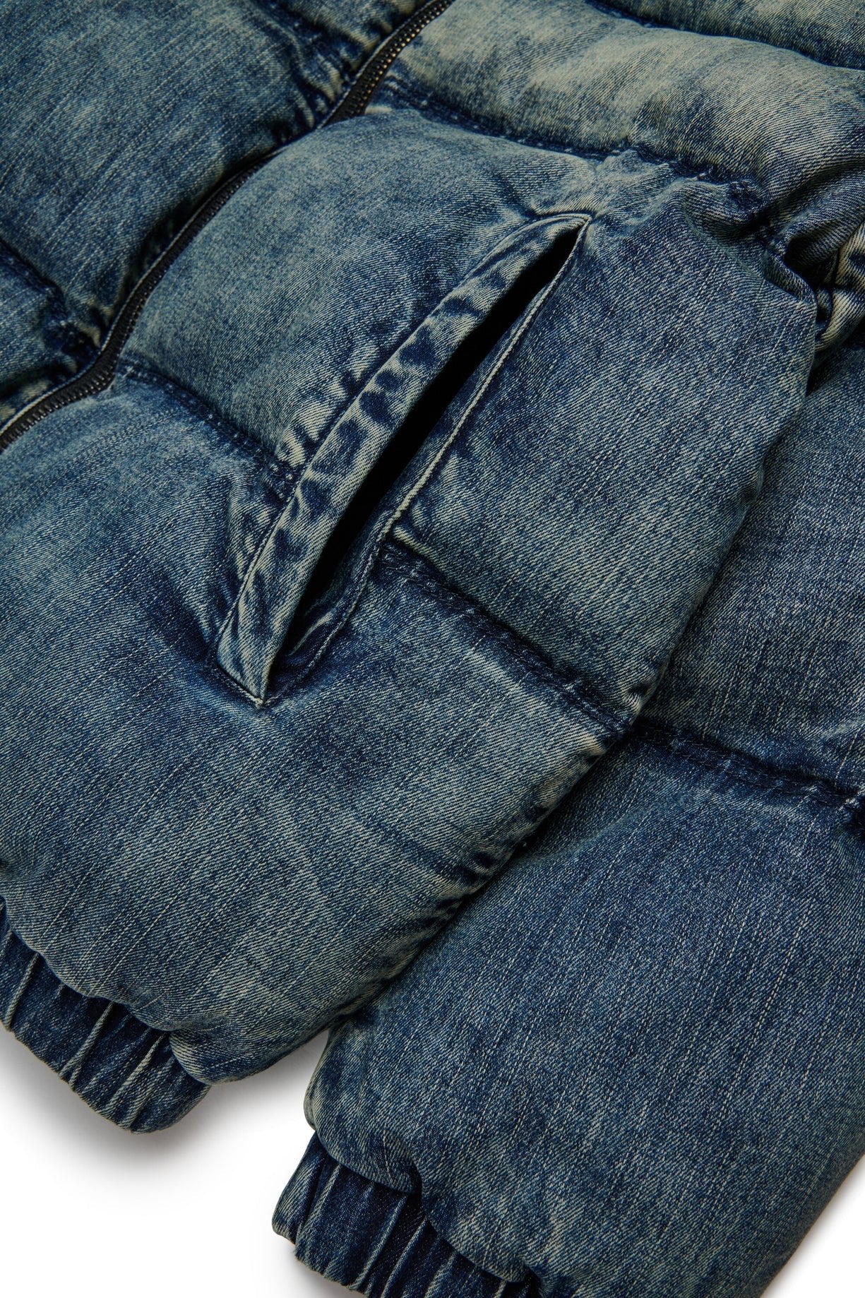 GIUBBINO IN DENIM EFFETTO SFUMATO DIESEL - Angel Luxury