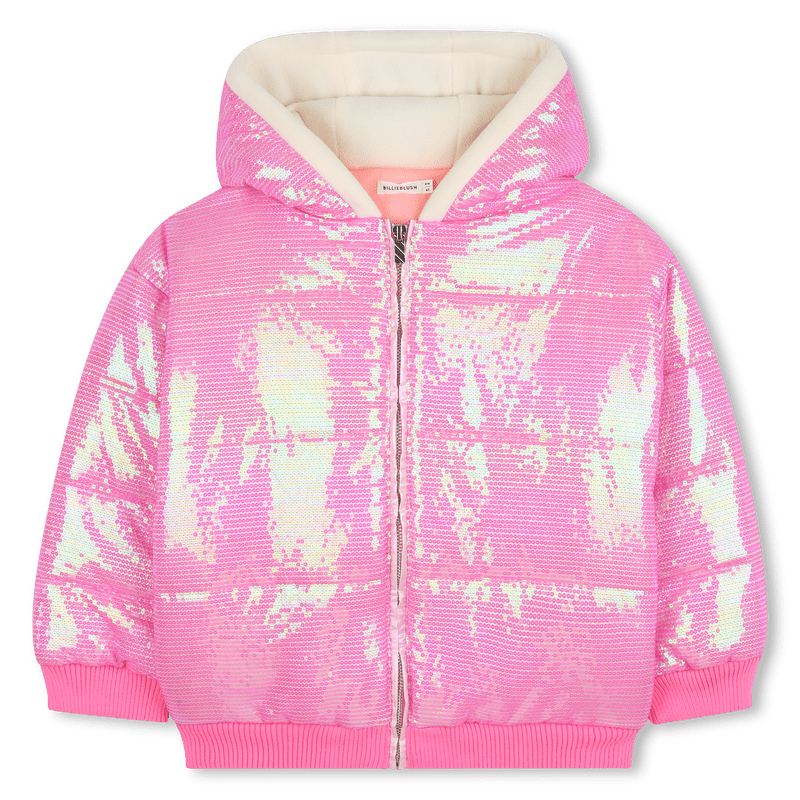 GIUBBINO IN PAILLETTES ROSA BILLIEBLUSH - Angel Luxury