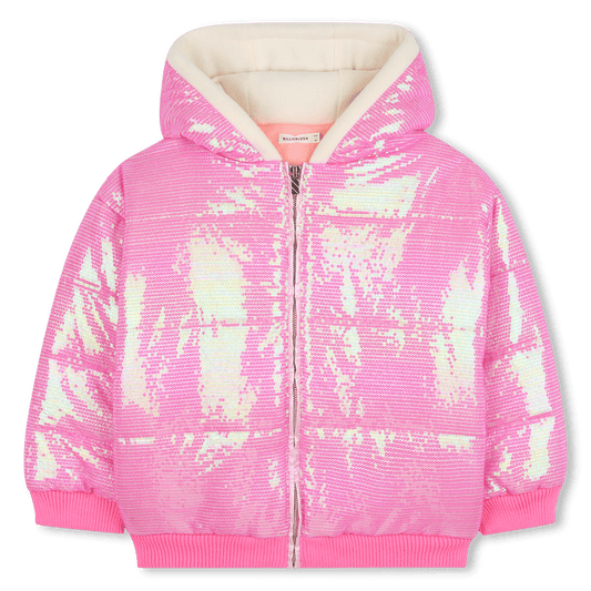 GIUBBINO IN PAILLETTES ROSA BILLIEBLUSH - Angel Luxury