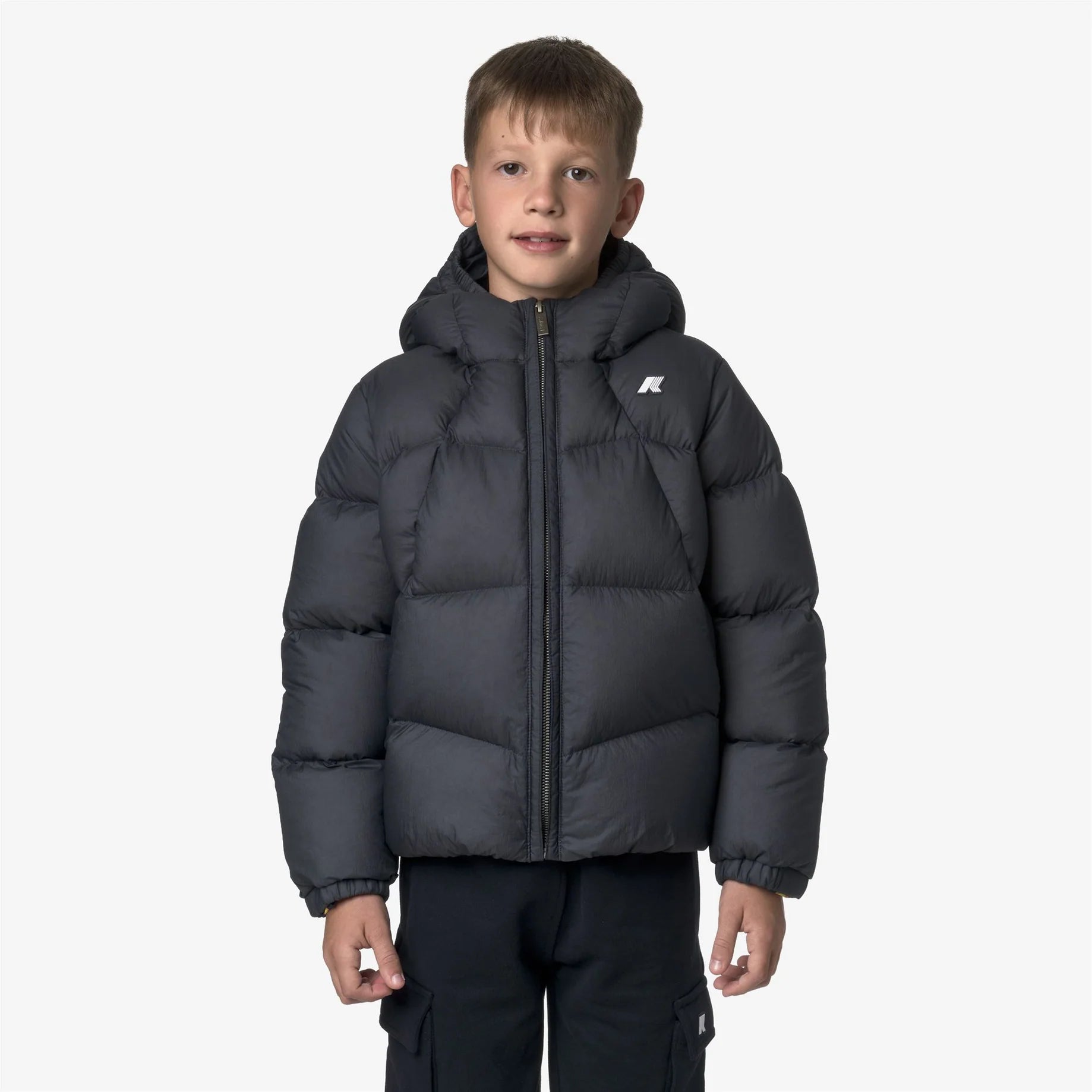 GIUBBINO IN PIUMA MOLINA BLU K - WAY - Angel Luxury