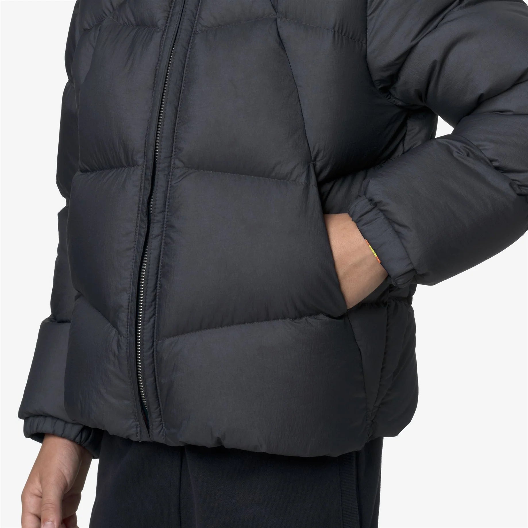 GIUBBINO IN PIUMA MOLINA BLU K - WAY - Angel Luxury