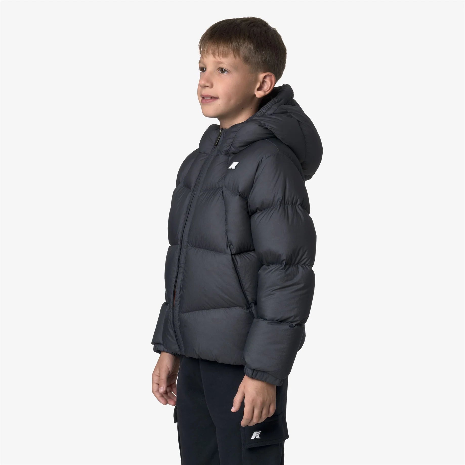 GIUBBINO IN PIUMA MOLINA BLU K - WAY - Angel Luxury