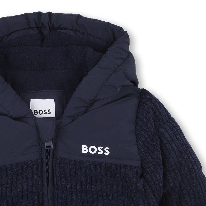 GIUBBINO IN VELLUTO BLU HUGO BOSS - Angel Luxury