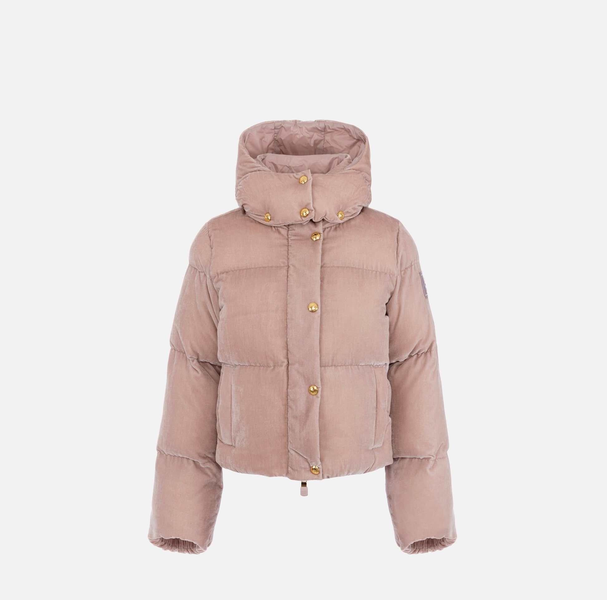 GIUBBINO IN VELLUTTO ROSA CIPOLLA ELISABETTA FRANCHI - Angel Luxury