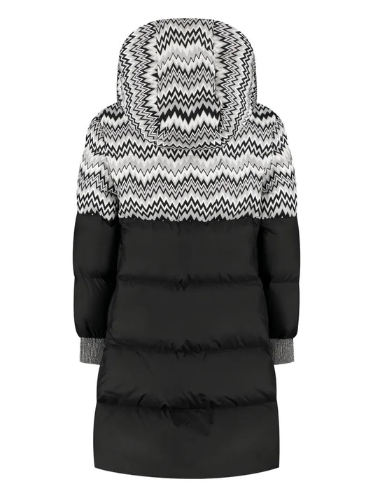 GIUBBINO LUNGO BIANCO/NERO MISSONI - Angel Luxury