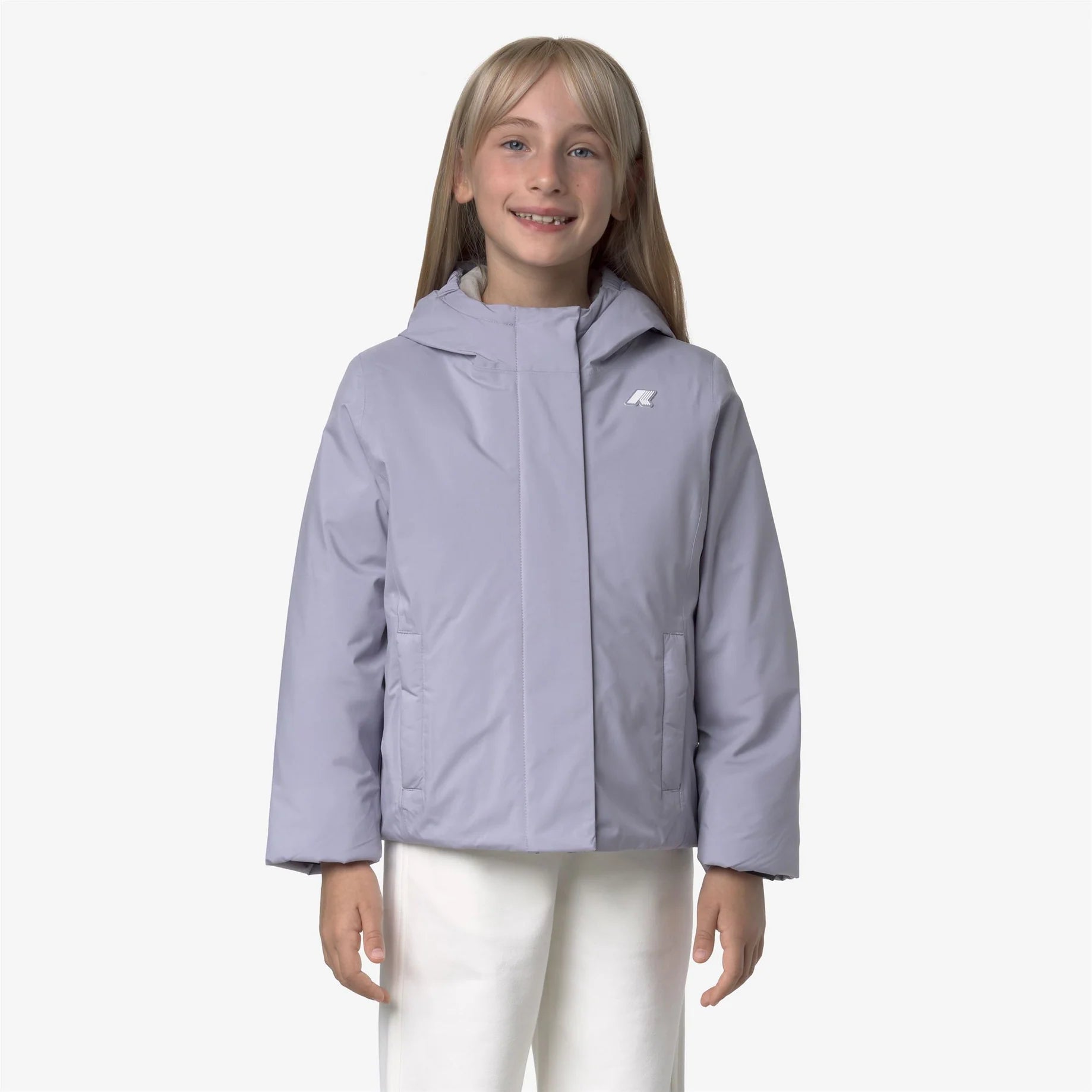 GIUBBINO MARMOTTA LAVANDA K - WAY - Angel Luxury