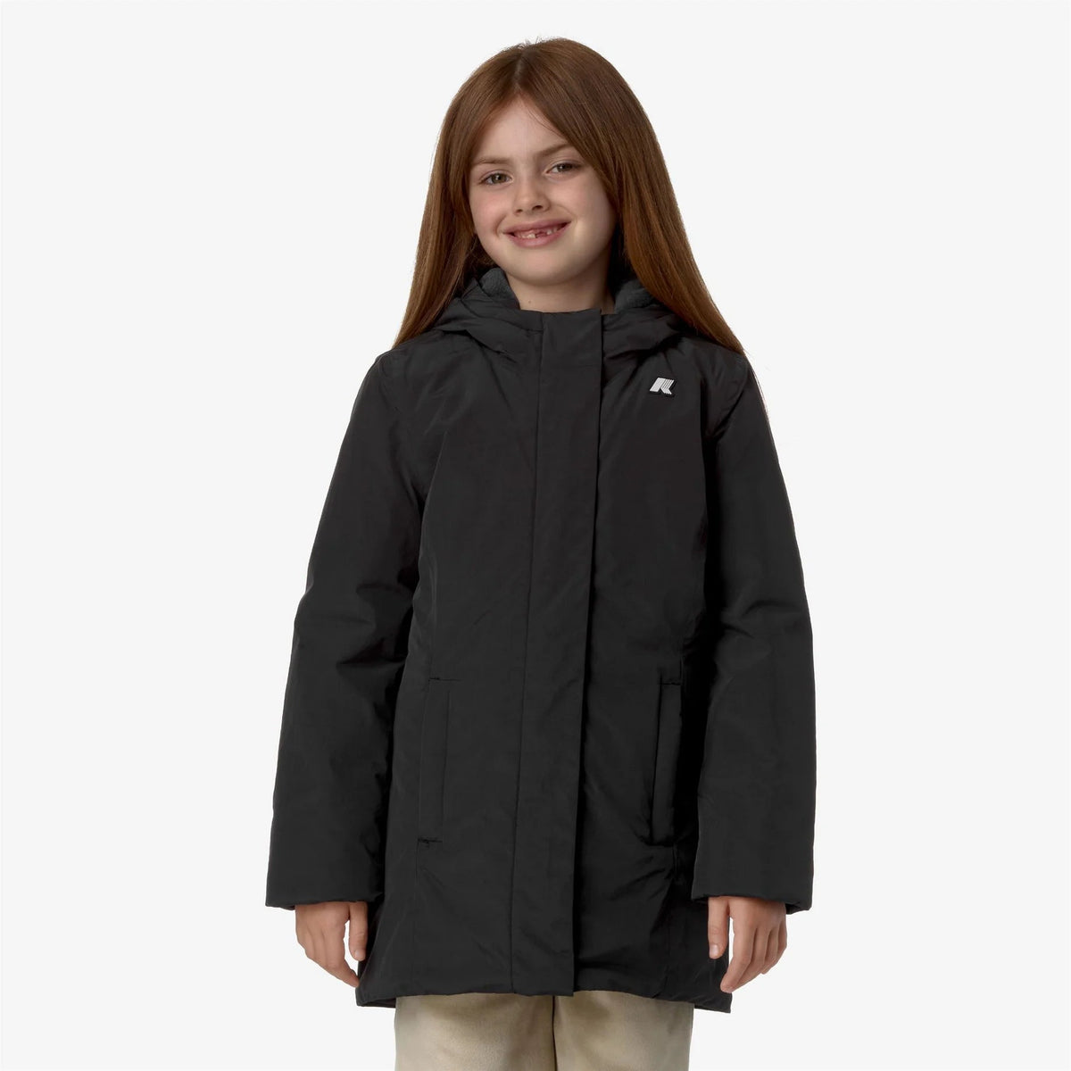 GIUBBINO MARMOTTA NERO K - WAY - Angel Luxury