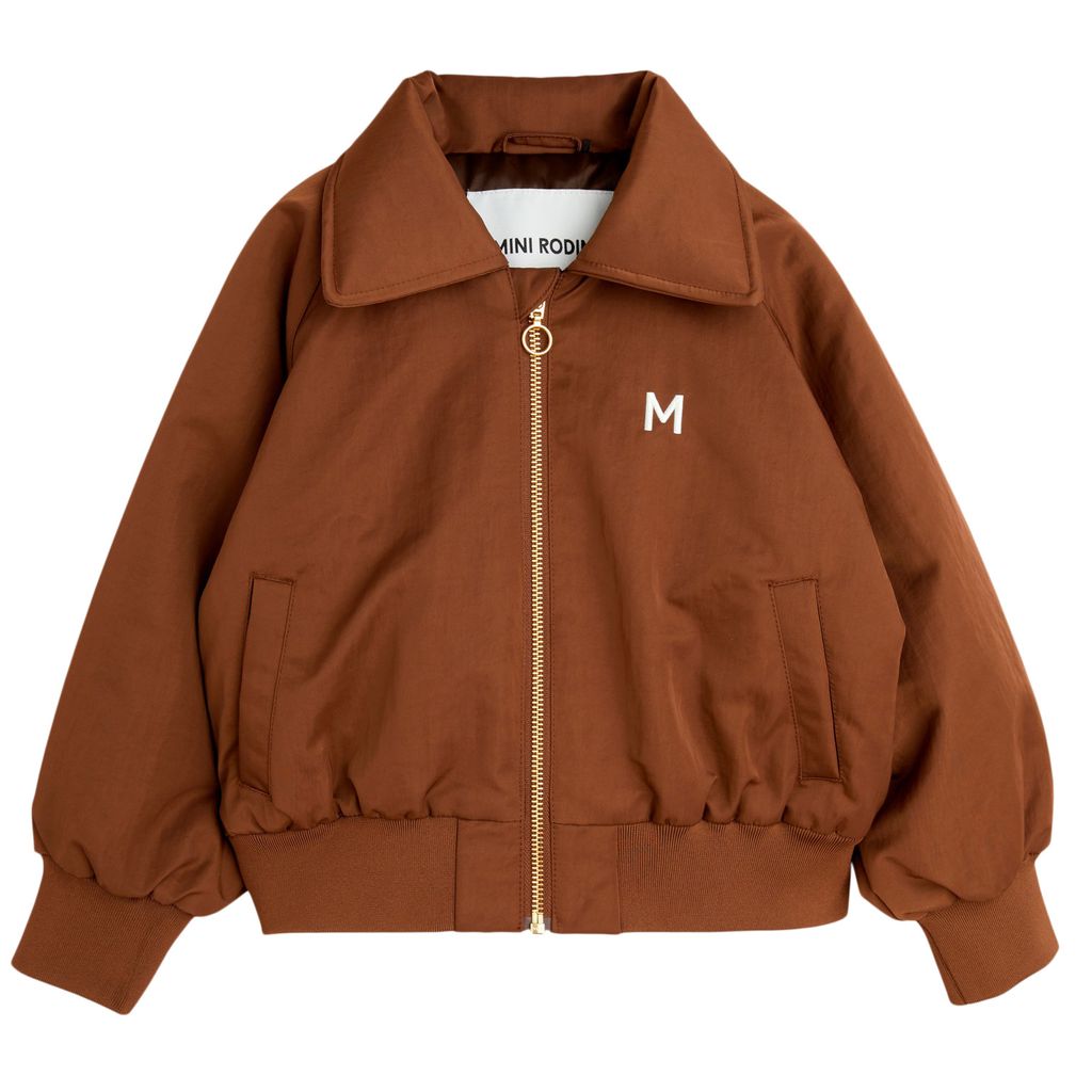 GIUBBINO MARRONE CON GATTINI COLORATI MINI RODINI - Angel Luxury