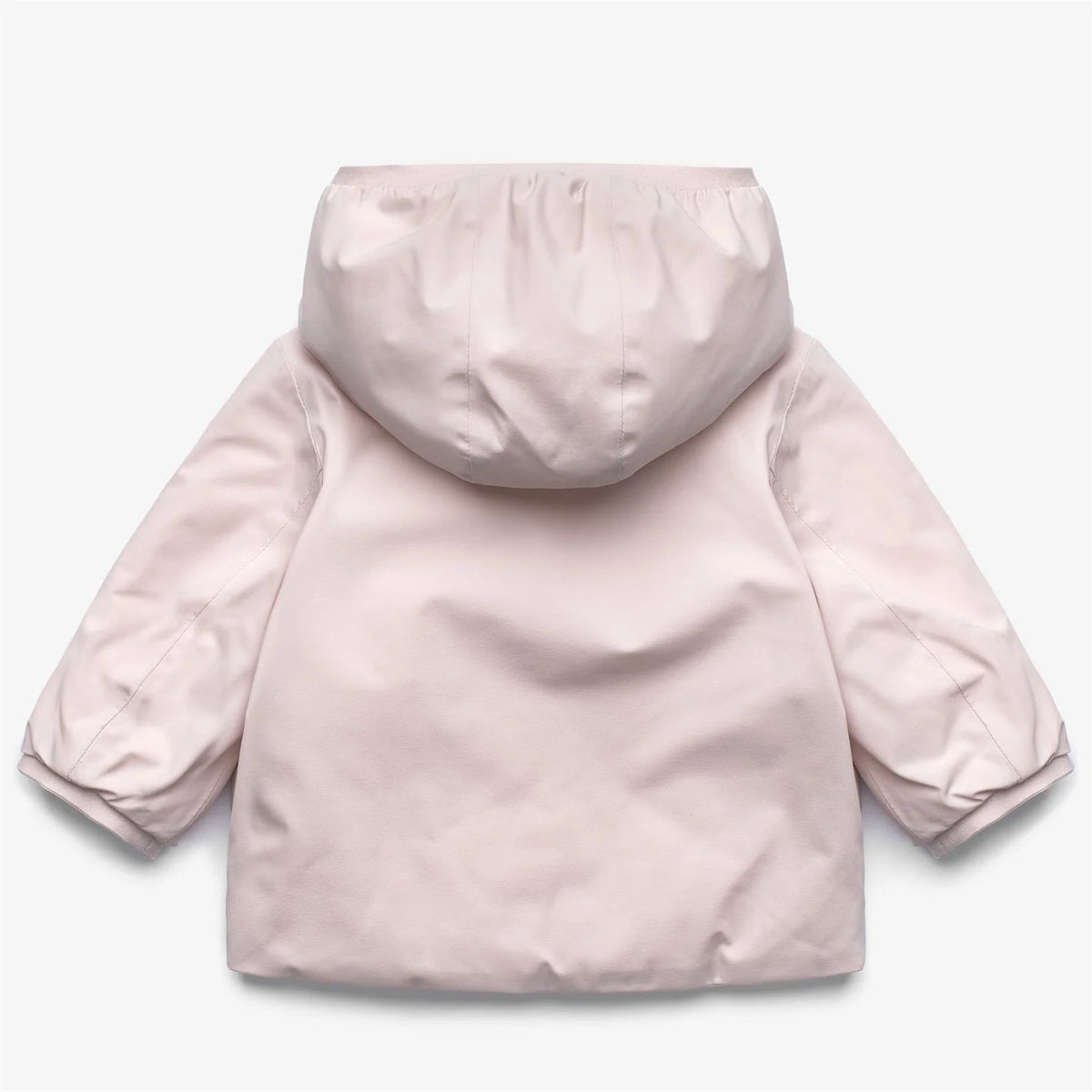GIUBBINO NEONATA REVERSIBILE ROSA/BIANCO K - WAY - Angel Luxury