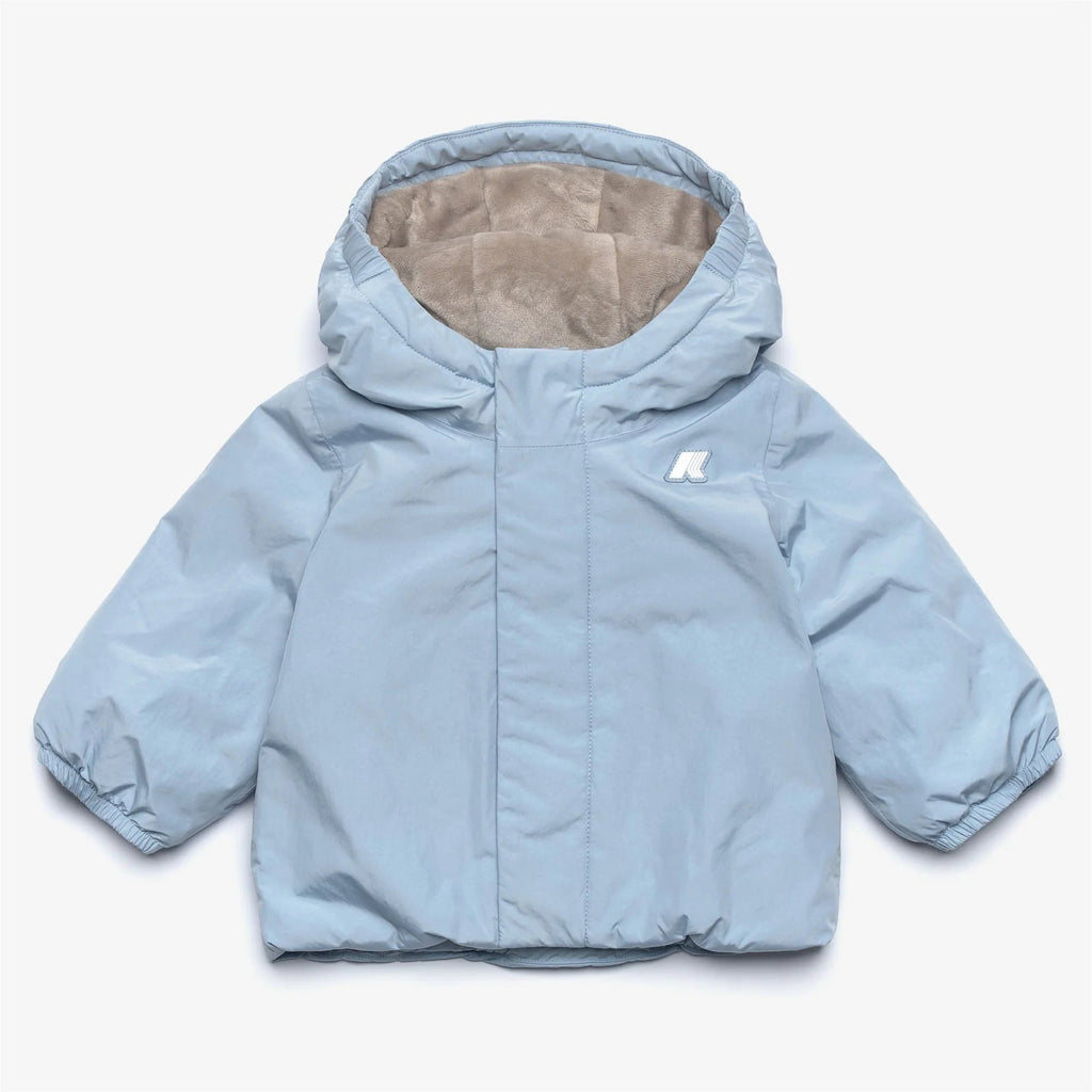 GIUBBINO NEONATO MARMOTTA AZZURRO K - WAY - Angel Luxury