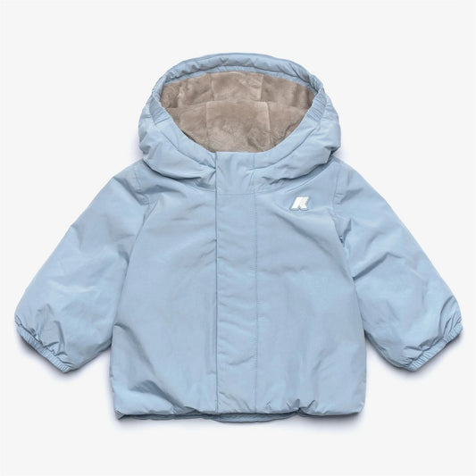 GIUBBINO NEONATO MARMOTTA AZZURRO K - WAY - Angel Luxury