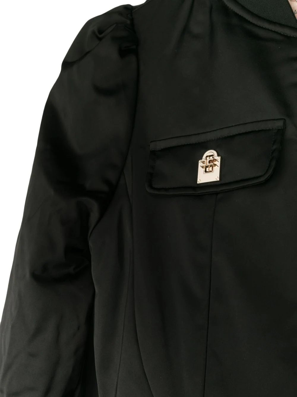 GIUBBINO NERO ELISABETTA FRANCHI - Angel Luxury