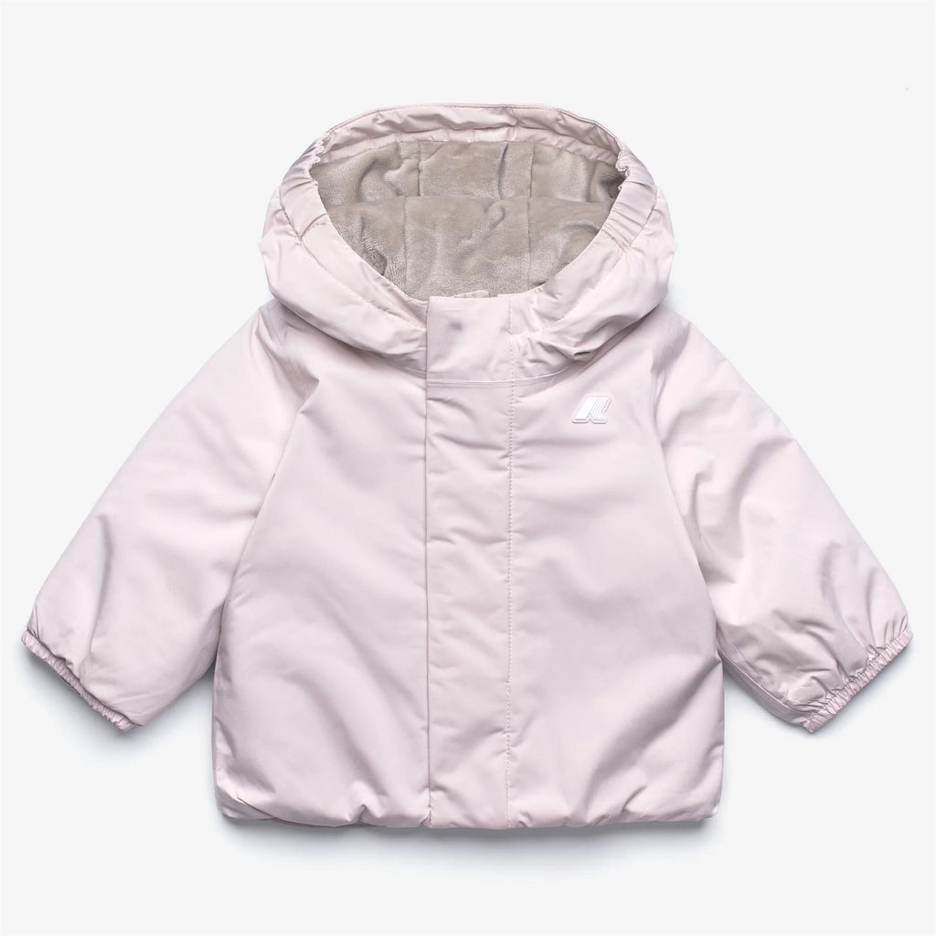 GIUBBINO PER NEONATA MARMOTTA ROSA K - WAY - Angel Luxury