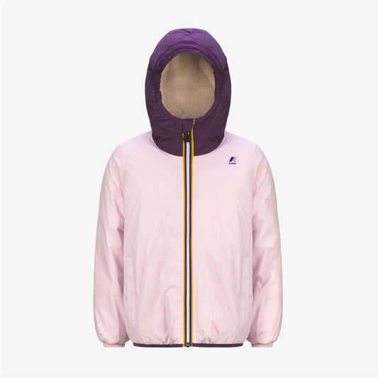 GIUBBINO PINK ORSETTO K - WAY - Angel Luxury
