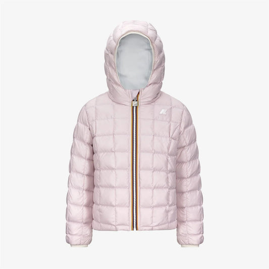 GIUBBINO REVERSIBILE BIANCO/ROSA K - WAY - Angel Luxury