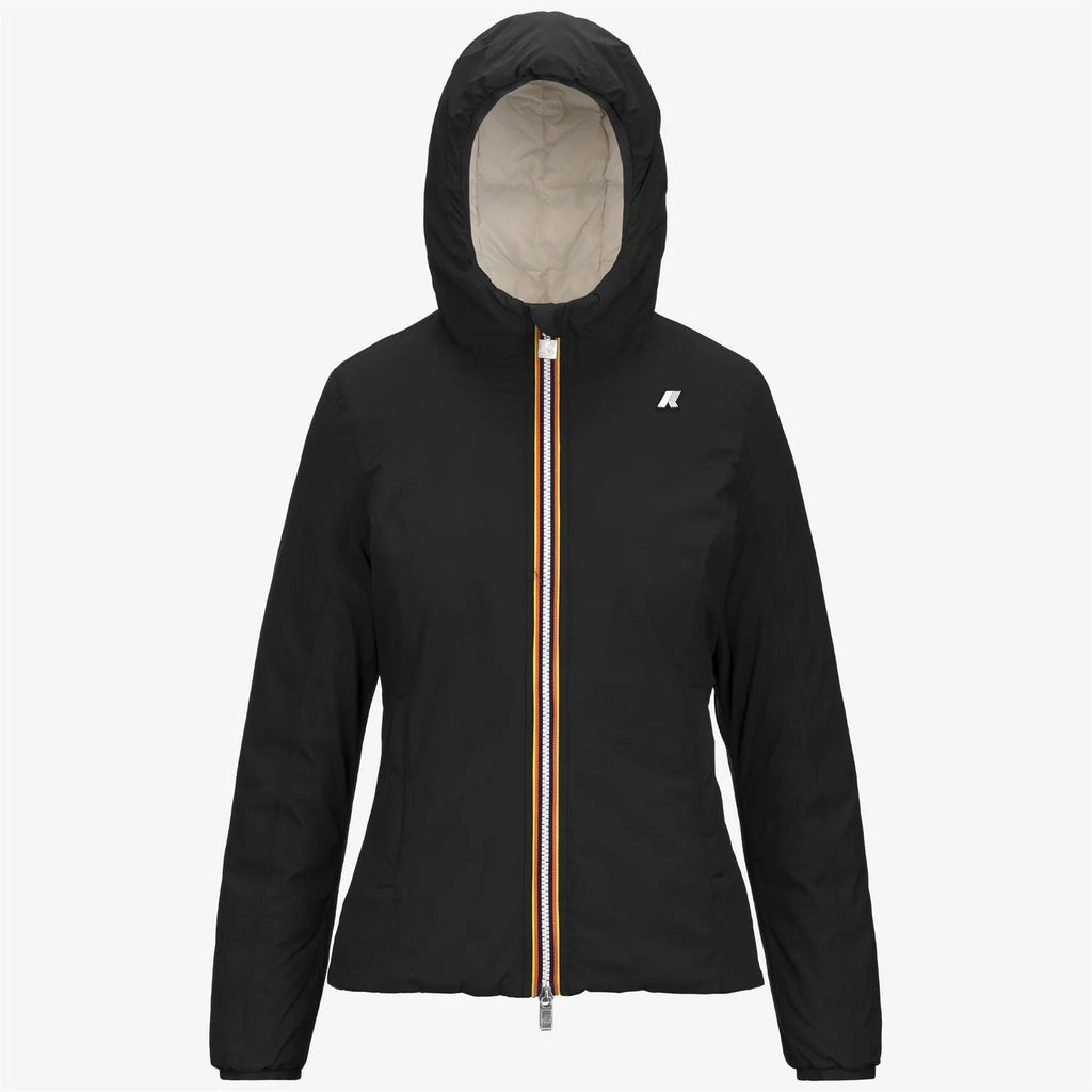 GIUBBINO REVERSIBILE NERO/BIANCO K - WAY - Angel Luxury