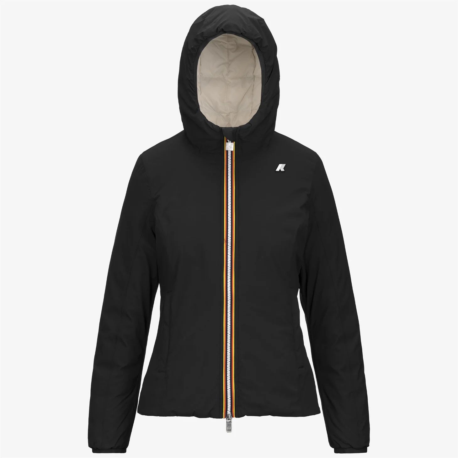 GIUBBINO REVERSIBILE NERO/BIANCO K - WAY - Angel Luxury