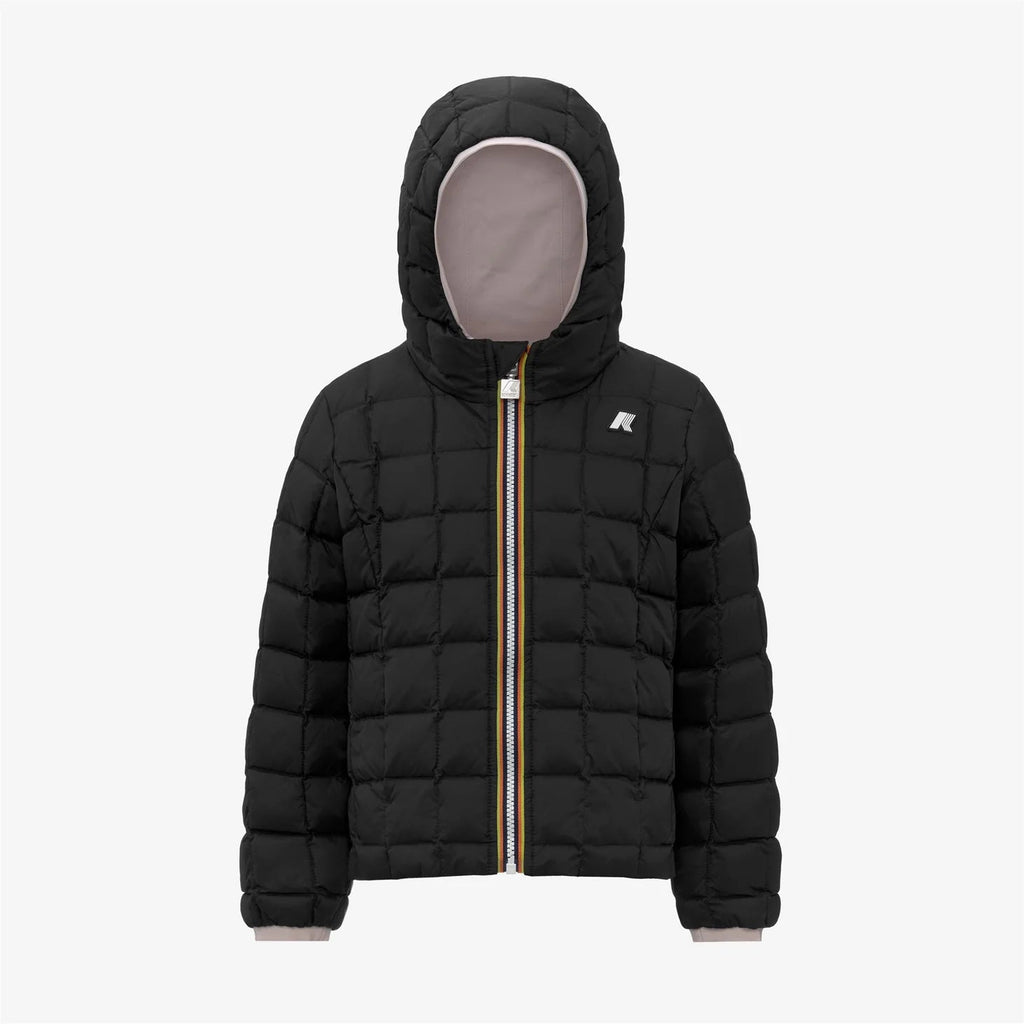 GIUBBINO REVERSIBILE ROSA/NERO K - WAY - Angel Luxury