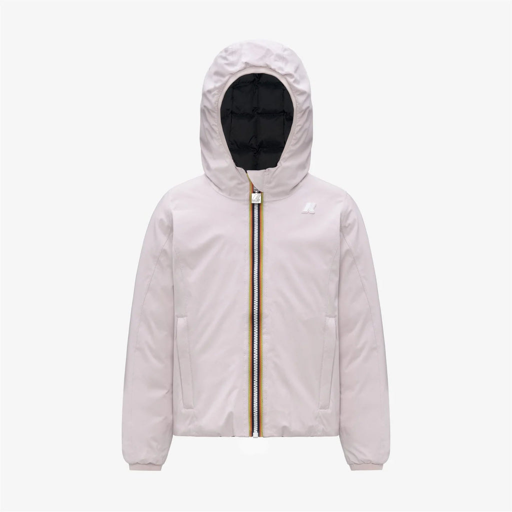 GIUBBINO REVERSIBILE ROSA/NERO K - WAY - Angel Luxury