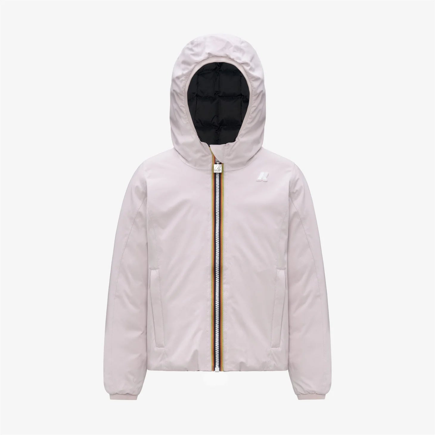 GIUBBINO REVERSIBILE ROSA/NERO K - WAY - Angel Luxury