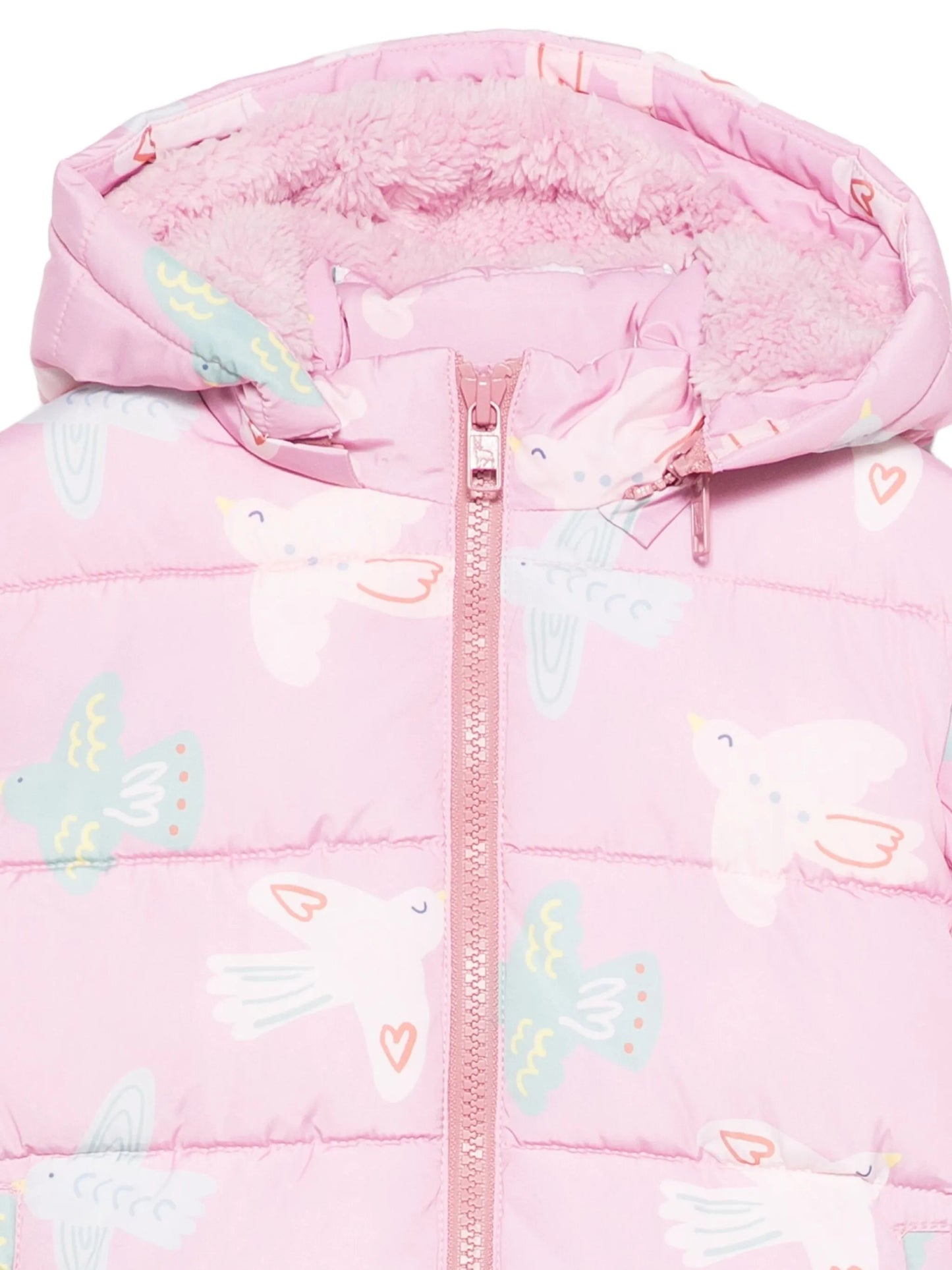 GIUBBINO ROSA CON STAMPA UCCELLI STELLA MCCARTNEY - Angel Luxury