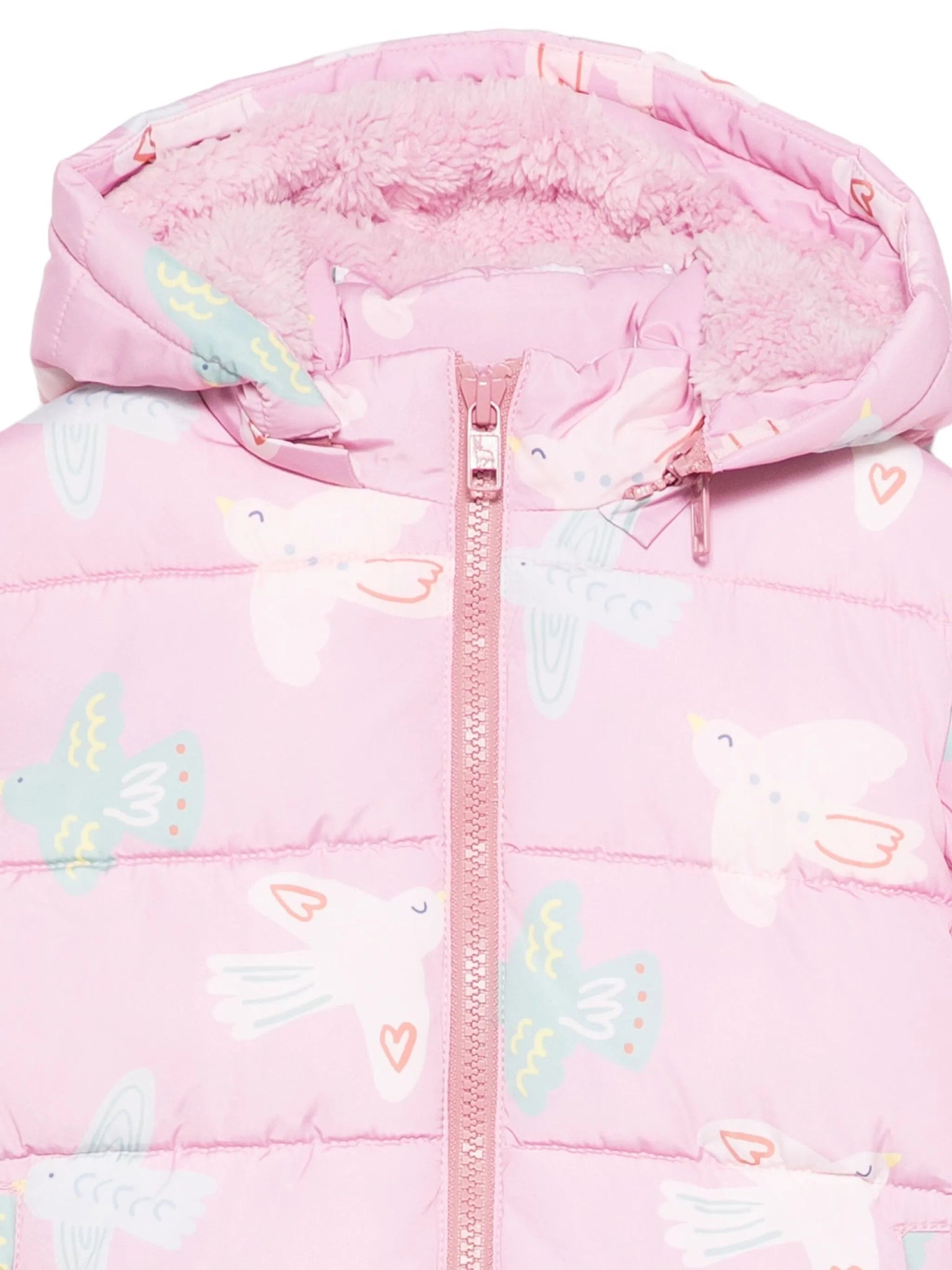 GIUBBINO ROSA CON STAMPA UCCELLI STELLA MCCARTNEY - Angel Luxury