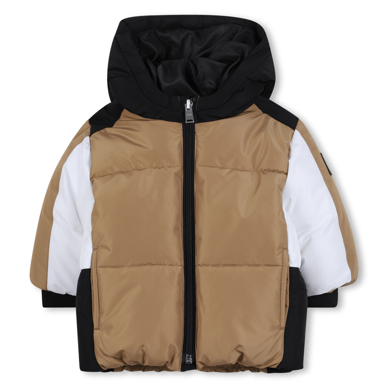GIUBBINO TRICOLORE BEIGE/NERO/BIANCO HUGO BOSS - Angel Luxury